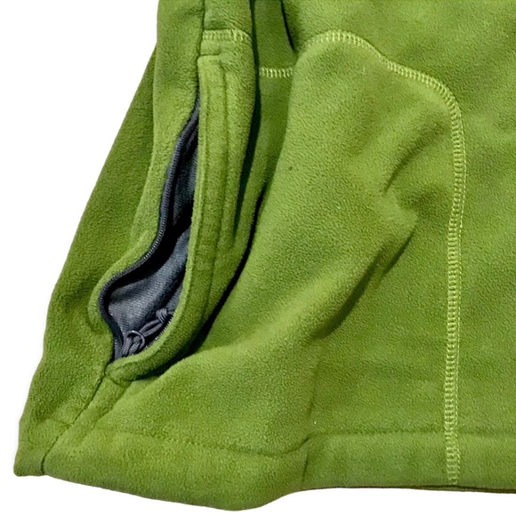 COLUMBIA | Interchange Fleece Jacket Full Zip Green Large - Picture 5 of 13